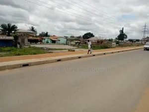 Main Road 500 Sqm Land For Lease At Amasaman Nsawan Highway