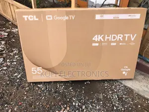 TCL 55” HDR Google Tv Ultra-Clear Smart Television