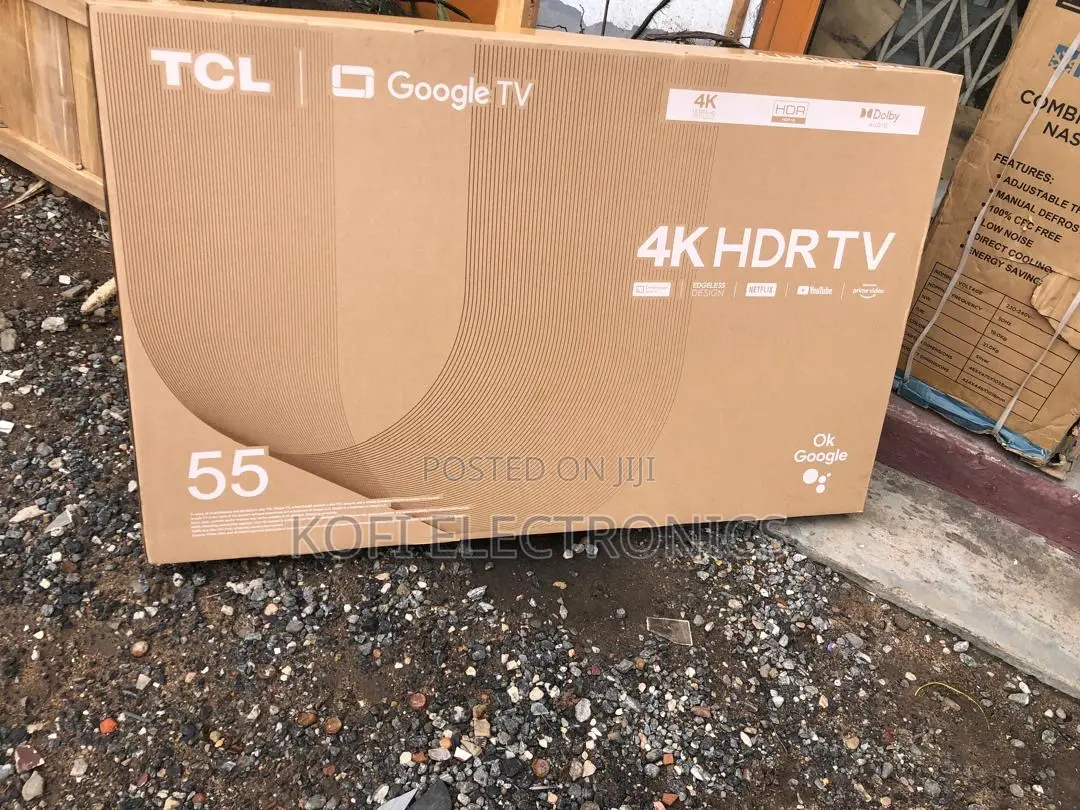 TCL 55-Inch Uhd Google Tv Edgeless Screen Smart Display