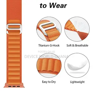 Alpine Loop Apple Watch Strap/Band For Series 1-11