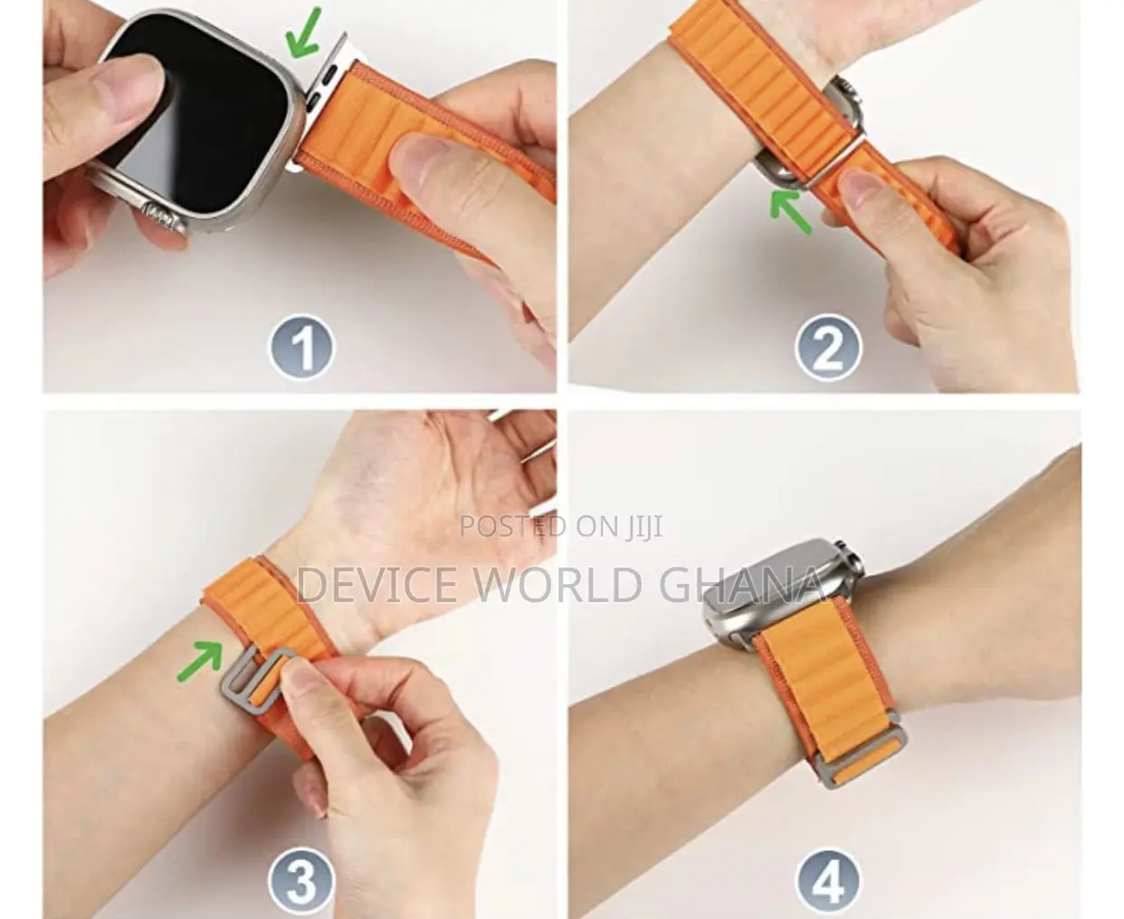 Alpine Loop Apple Watch Strap/Band For Series 1-11