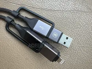 100w Laptop and Phone Charger Cable 4in1