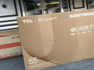 TCL 55-Inch Uhd Google Tv Edgeless Design Smart Display