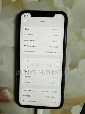 Apple iPhone 11 64 GB Black