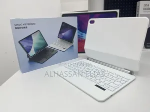 iPad 11th A16 and Apple iPad 10th Generation Magic Keyboard (White)