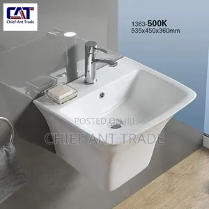 Nx 104 Ceramic Basin Hung White