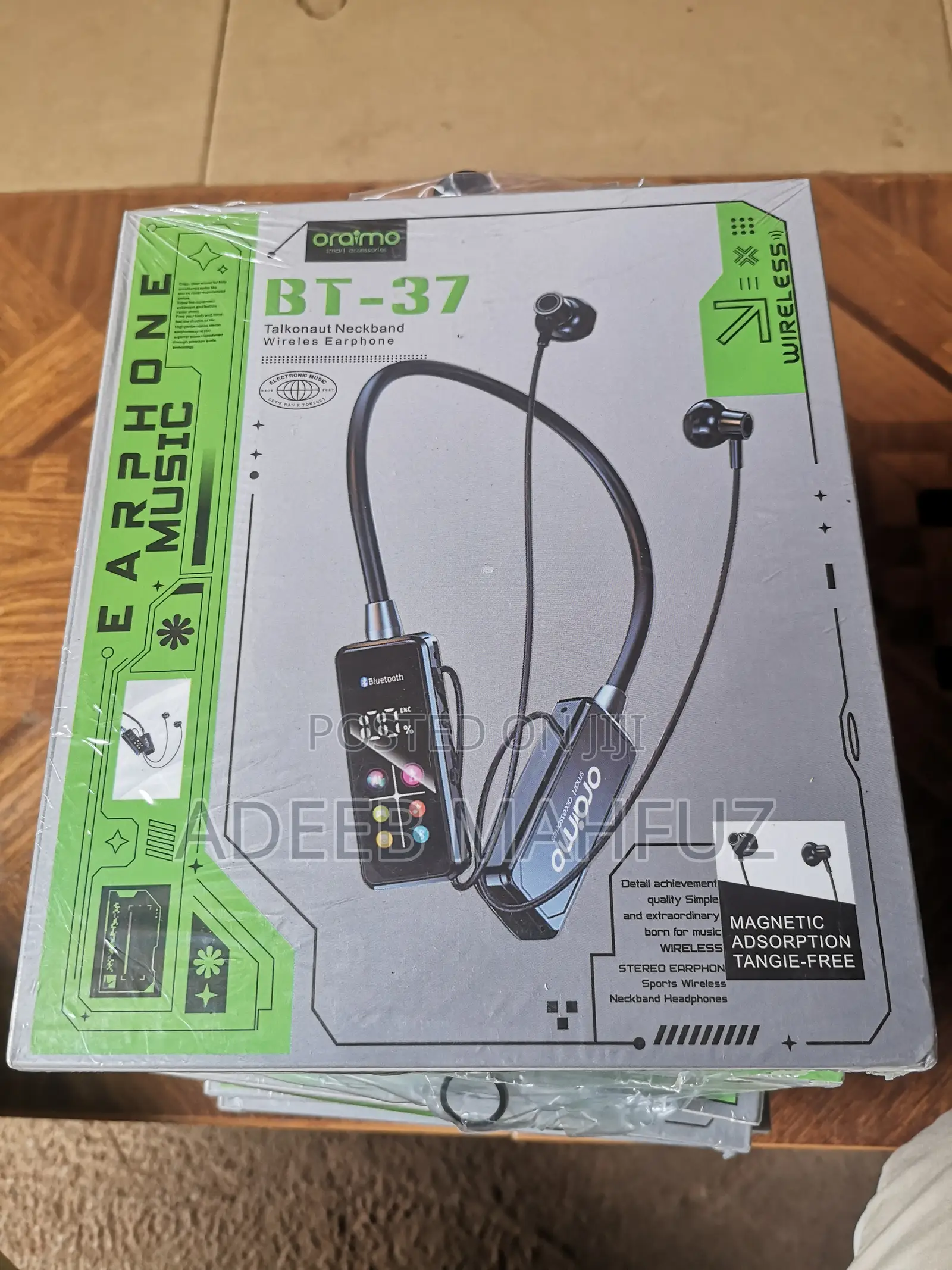 Good Sound Bluetooth Headset With LCD