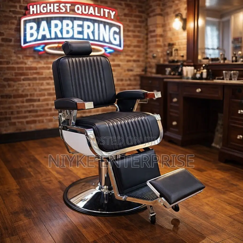 Premium Professional Barber Chair – Built To Impress