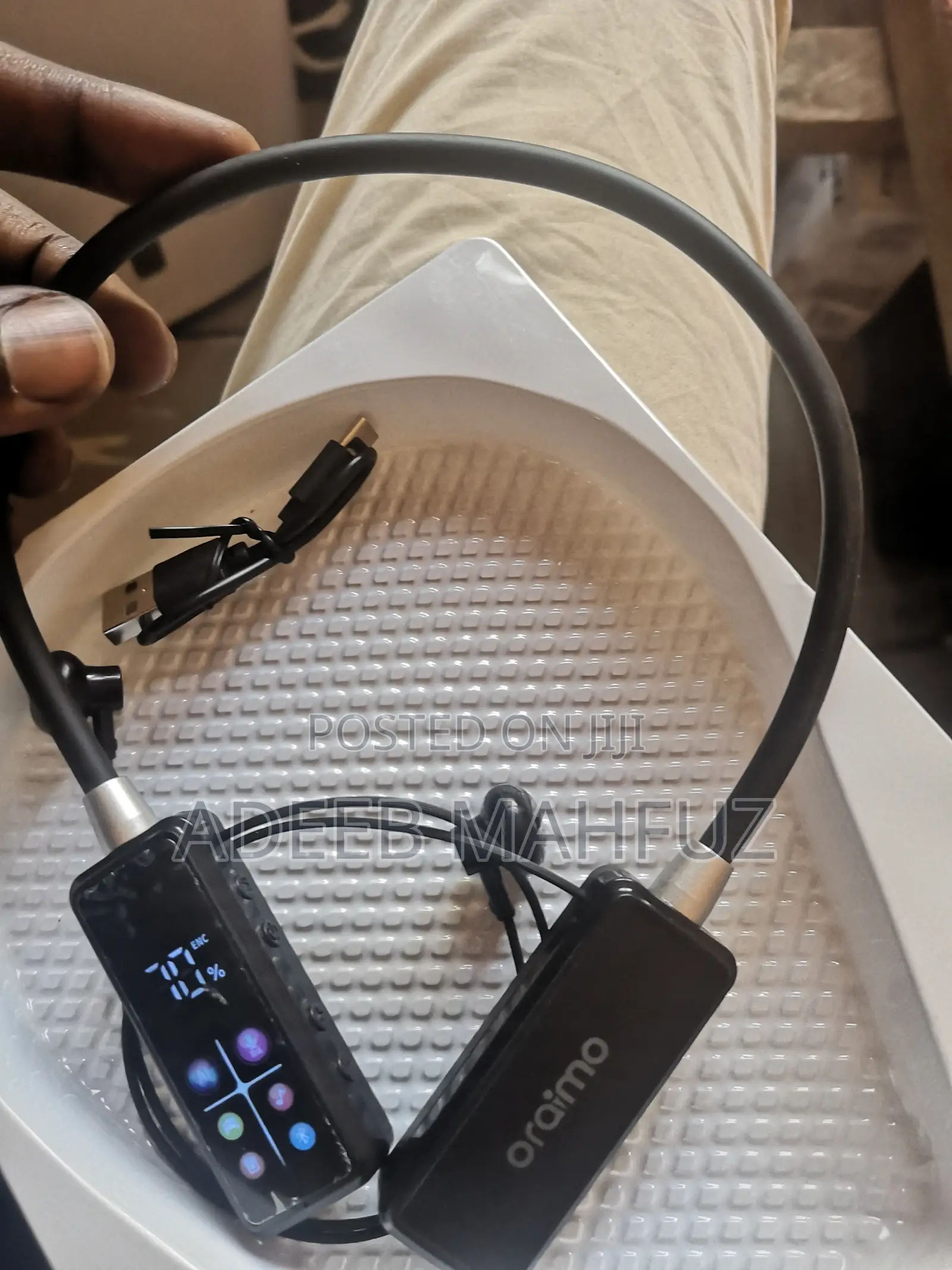Good Sound Bluetooth Headset With LCD