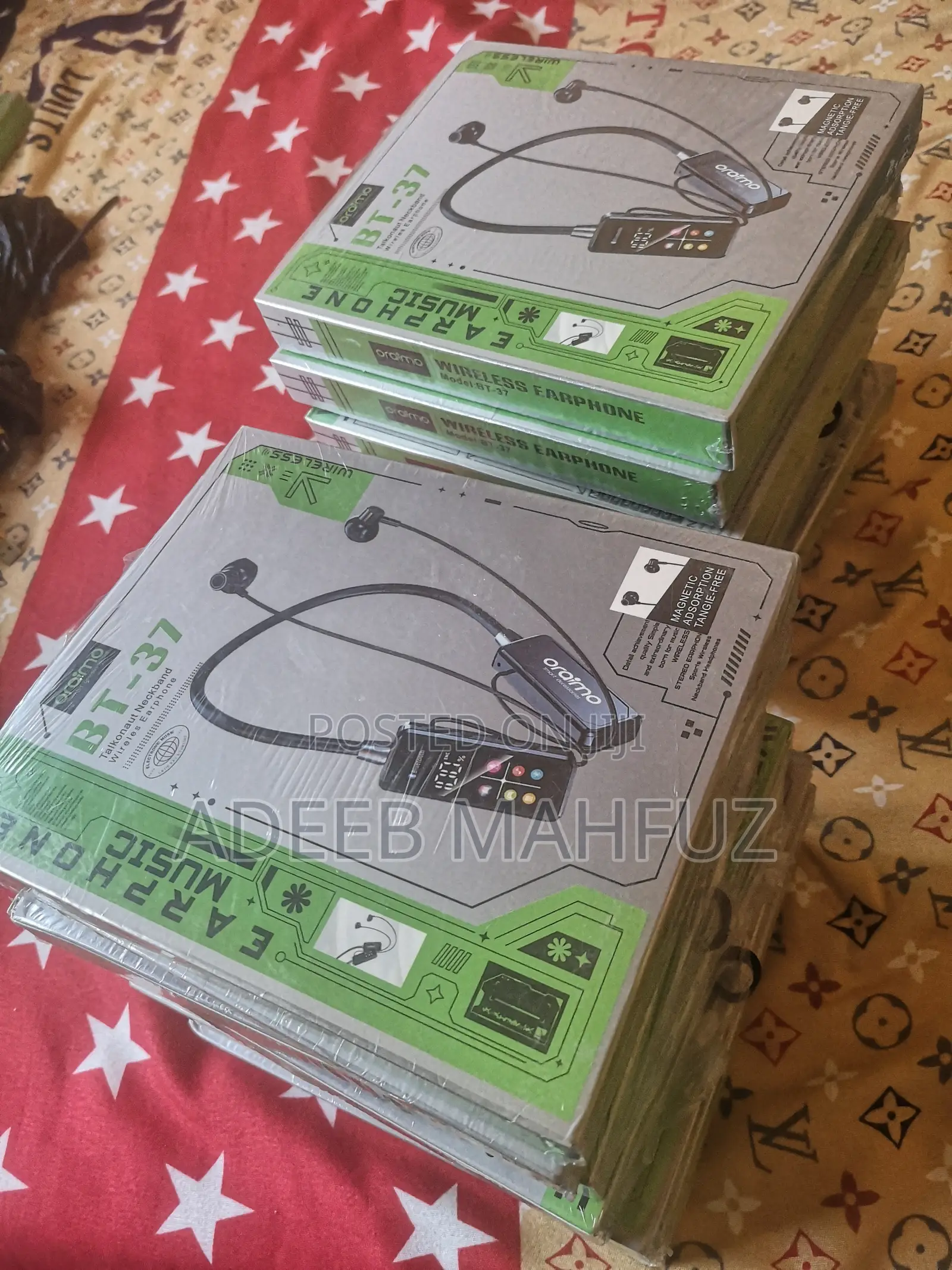 Good Sound Bluetooth Headset With LCD