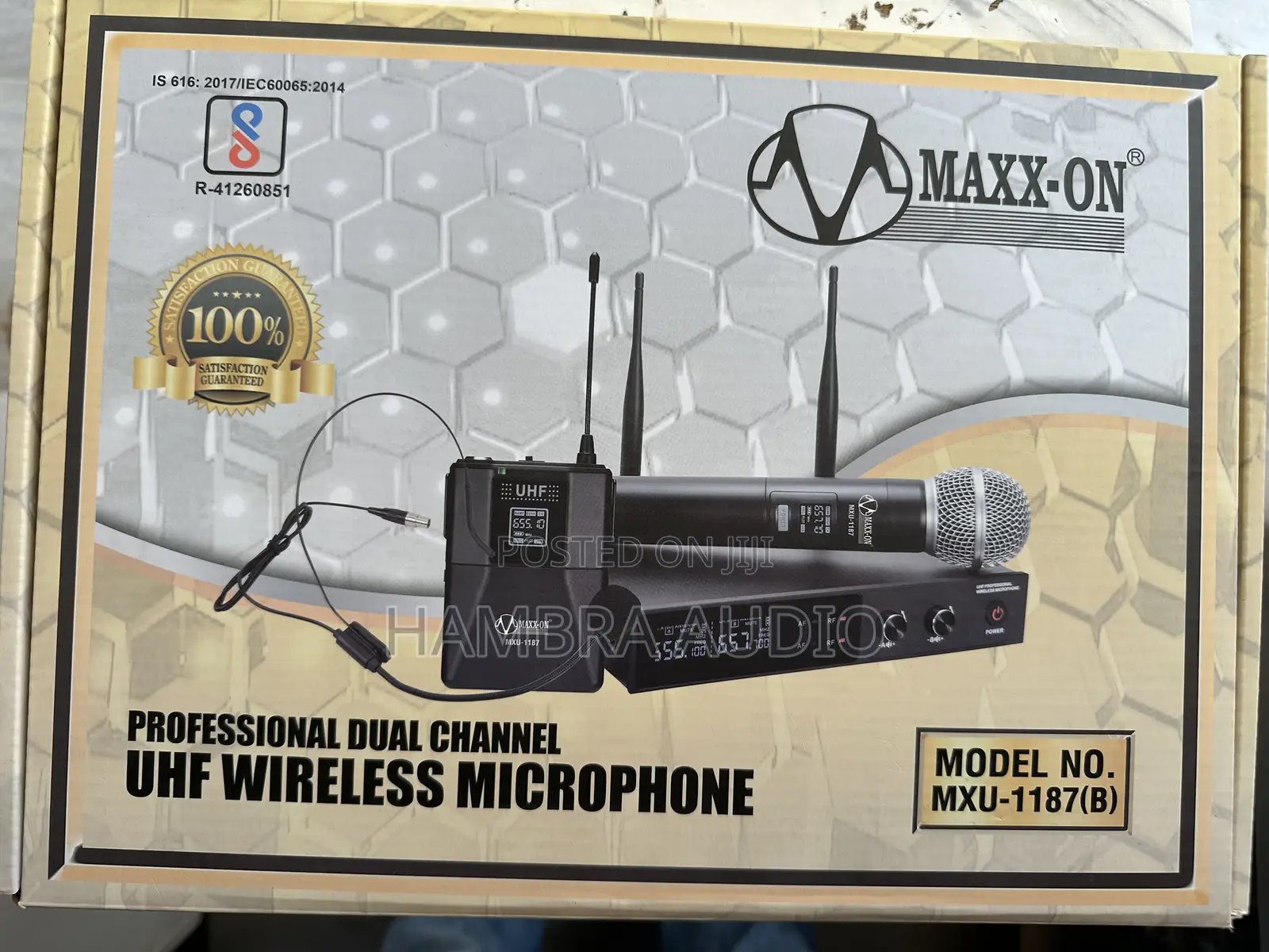 Maxxon Wireless Headmic/Handheld Mic