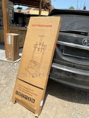 1700 Modern Rolling Tv Stand Secure Practical