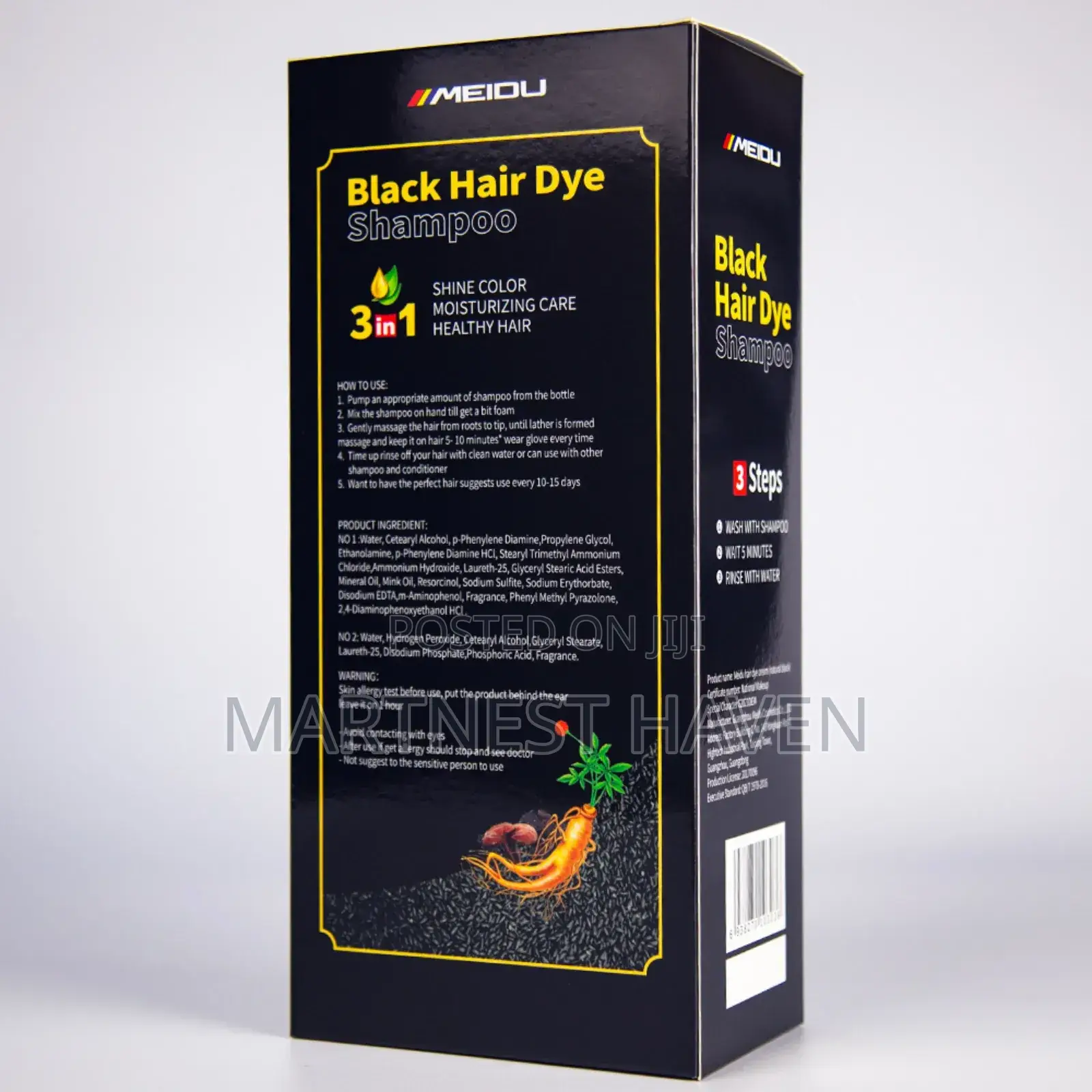 Hair Dye/Shampoo- Meidu
