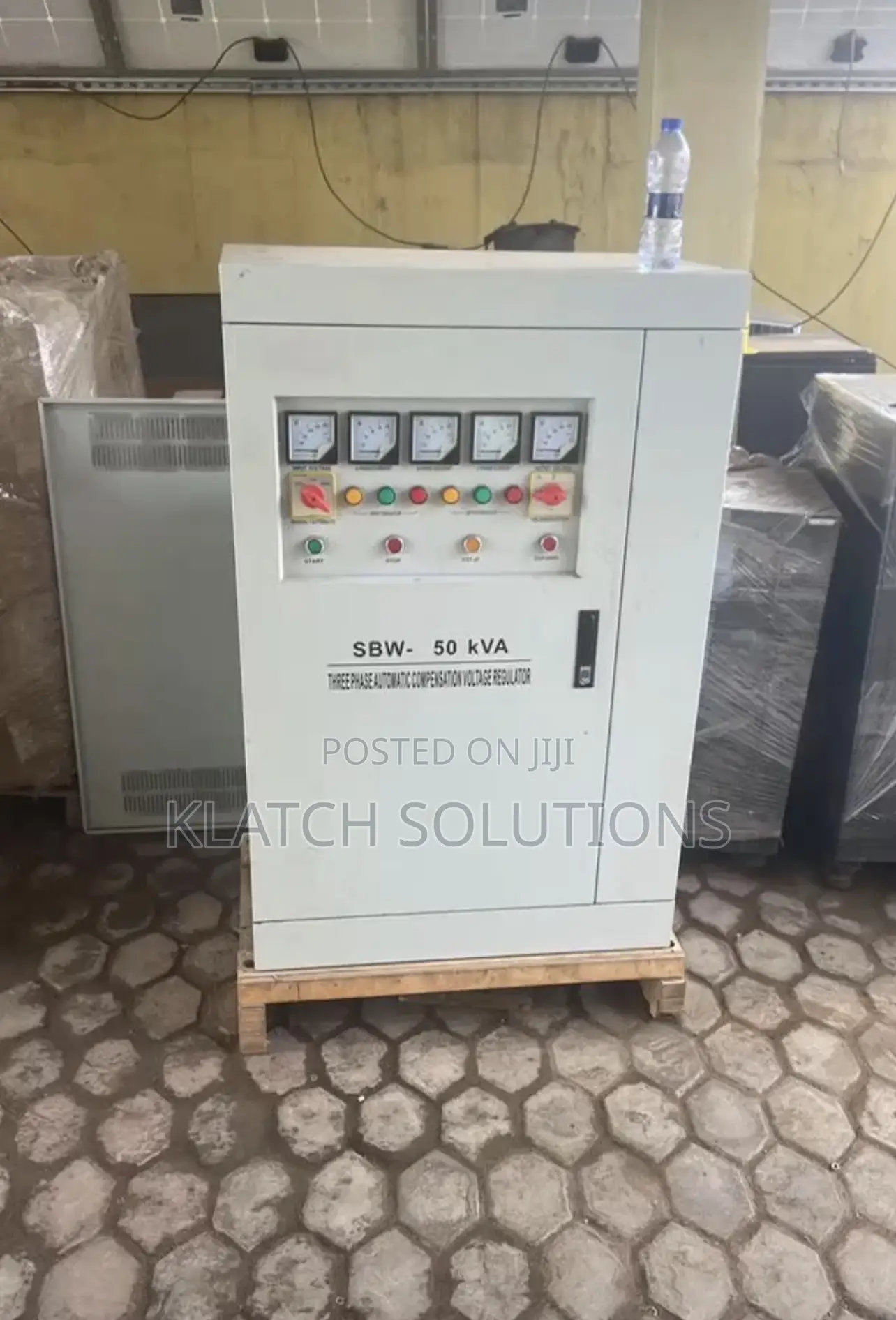 50kva Stabilizer Voltage Regulator SBW 3 Phase