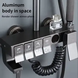 Heavy Duty 4 In 1 Digital Thermostatic Shower