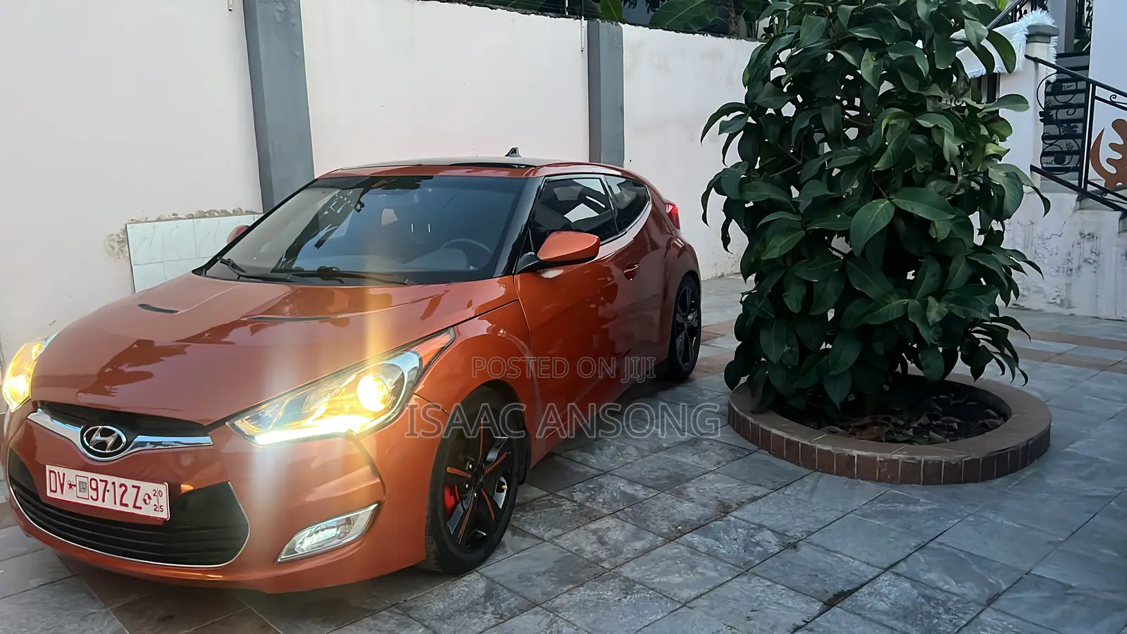 Hyundai Veloster 2017 Orange