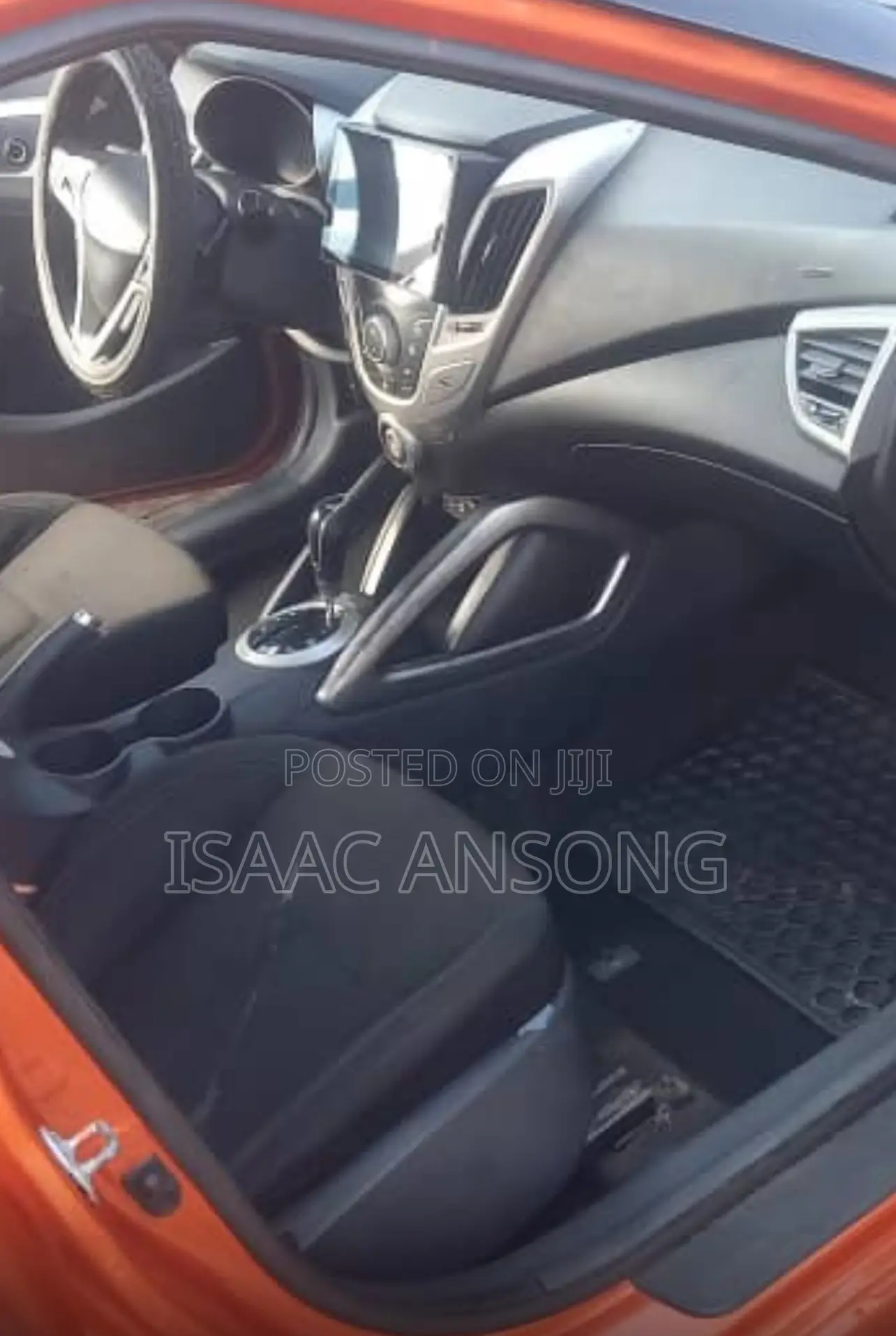 Hyundai Veloster 2017 Orange