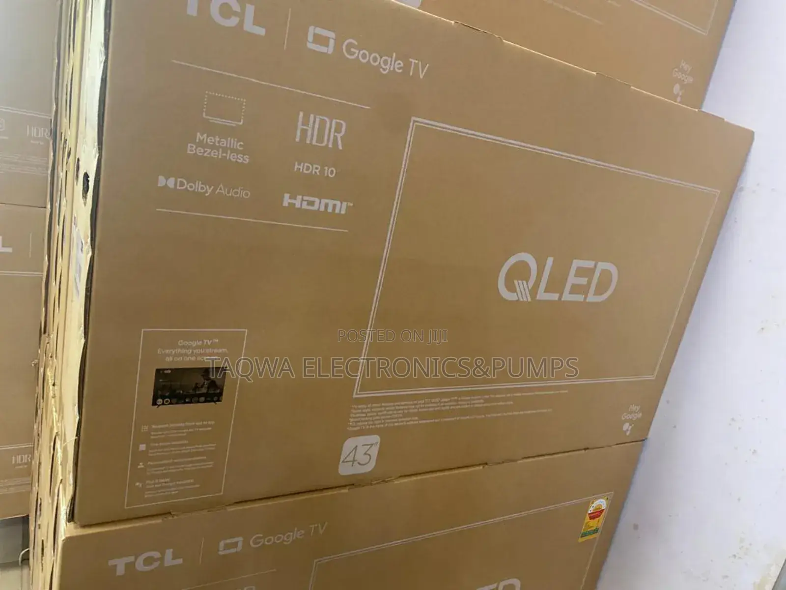 Clean View TCL 43 Qled Smart Tv