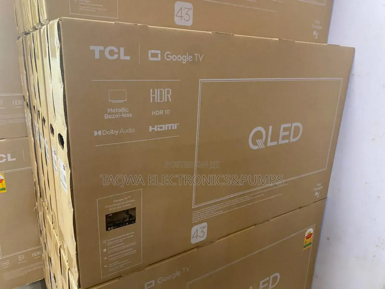 Clean View TCL 43 Qled Smart Tv