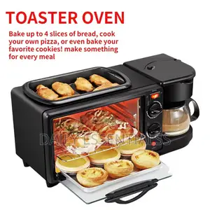 Original Silver Crest 3-in-1 Oven, Fryer Coffee Maker