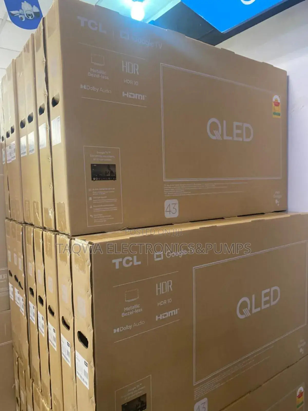 Official TCL 43"Qled Smart Tv (43s5k)
