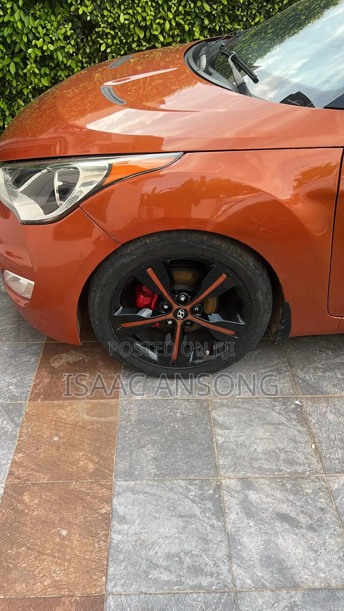 Hyundai Veloster 2017 Orange