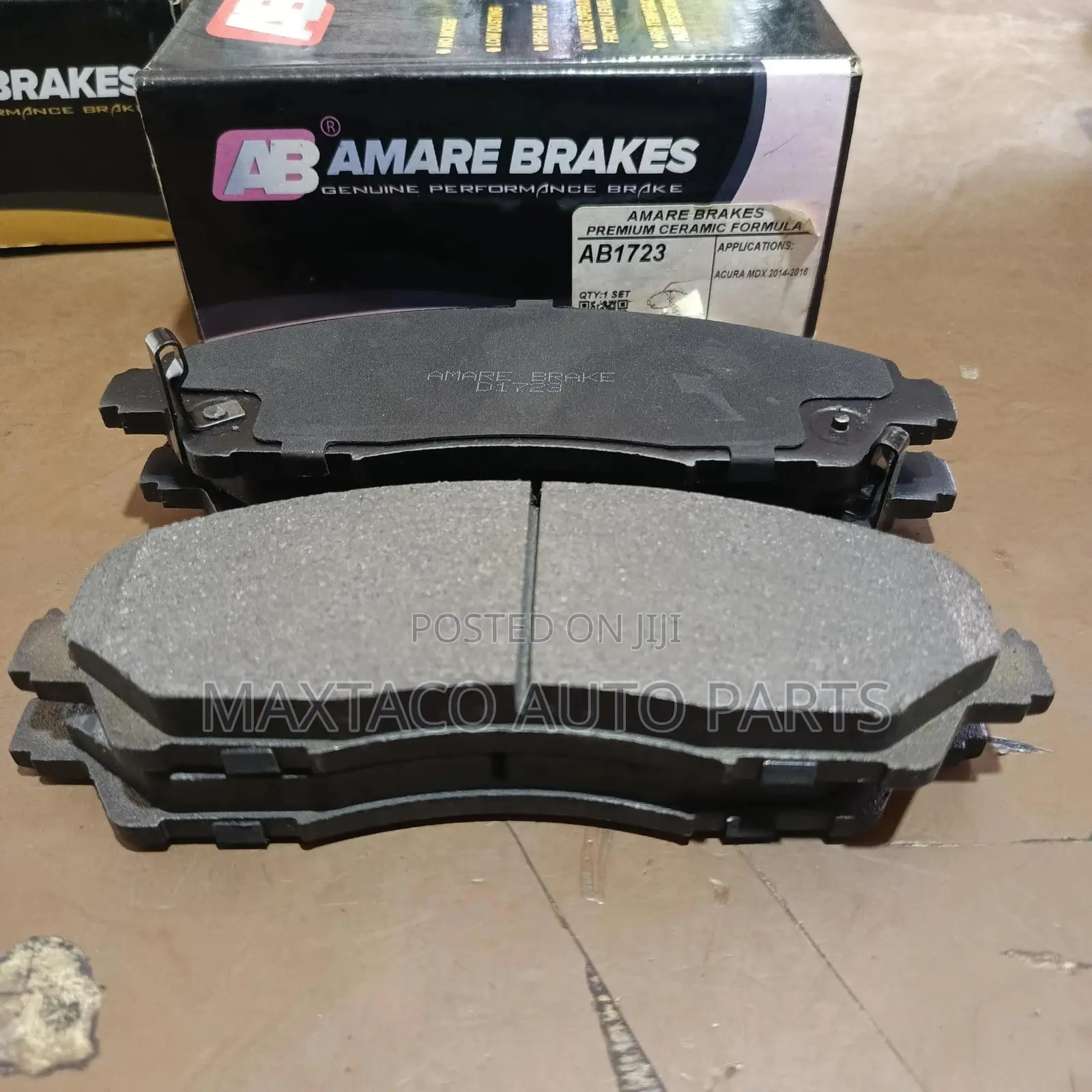 Amare Ab1723 Premium Ceramic Brake Pad for Acura MDX 2014-2016