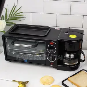 Silver Crest Breakfast Maker With Oven Coffee Brewer
