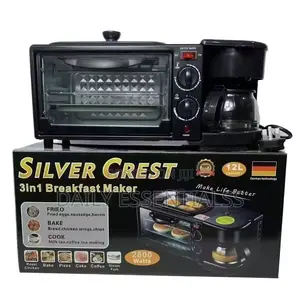 Silver Crest 2800w Breakfast Maker – Durable Efficient