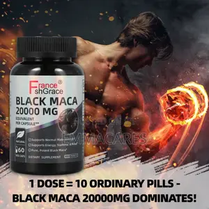 Black Maca Root Supplement