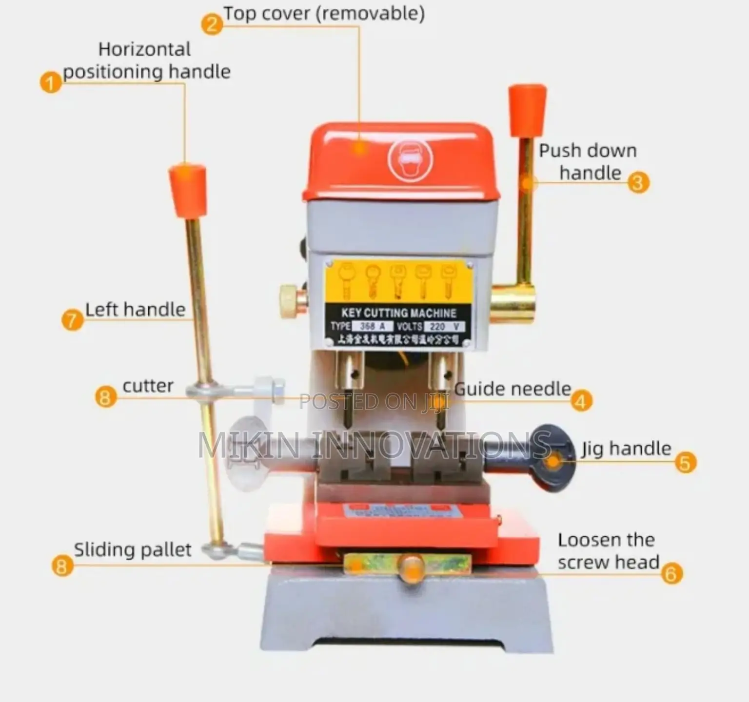 Key Cutting Machine (Multifunction)