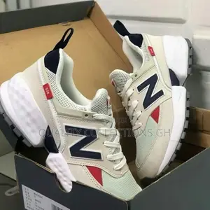 New Balance White and Cream