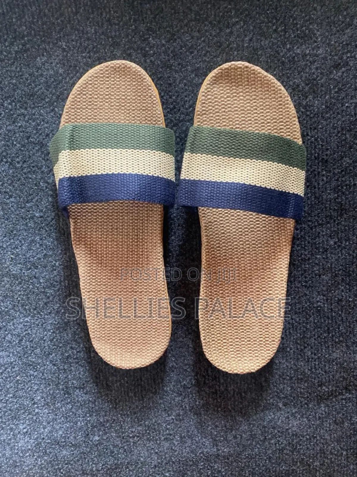 Unisex Cozy Linen Washable Open Toe Skid Proof Slippers