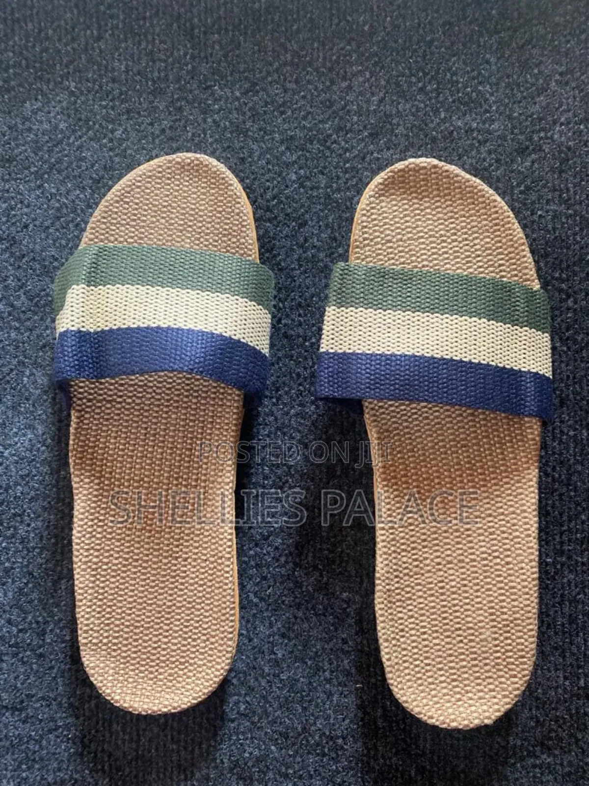 Unisex Cozy Linen Washable Open Toe Skid Proof Slippers