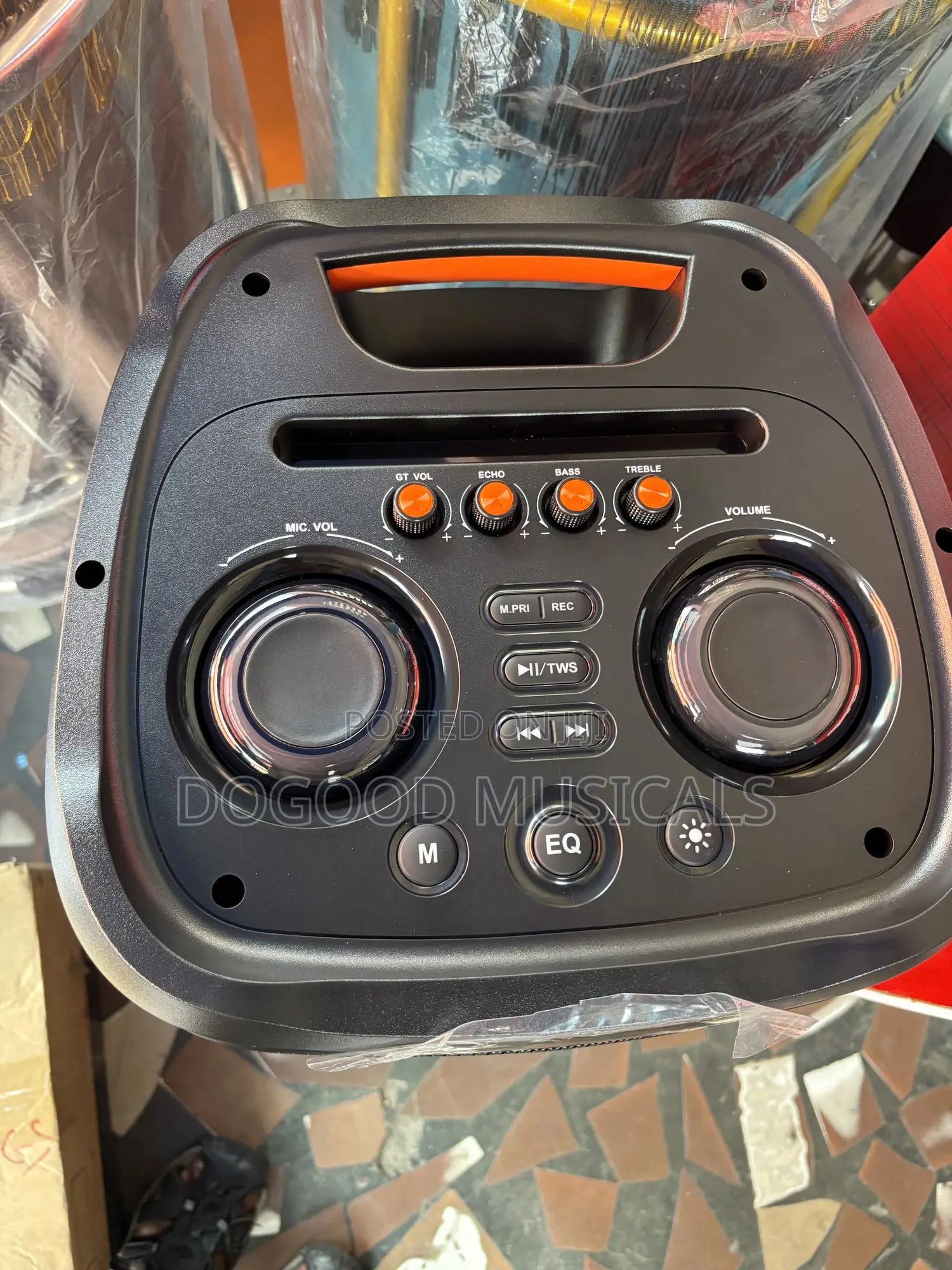 Jac 10”X2 Partybox Speaker