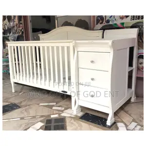 Wooden Cot With Drawers Changing Dippers Bed From U.S.