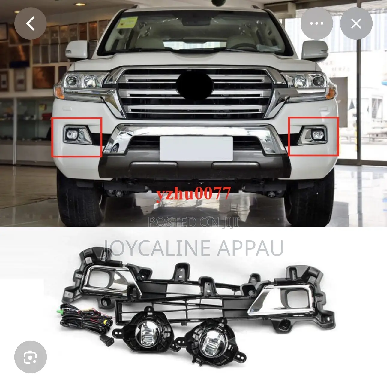 Toyota Land Cruiser Lc200 2016 -2018 Fog Light Complete
