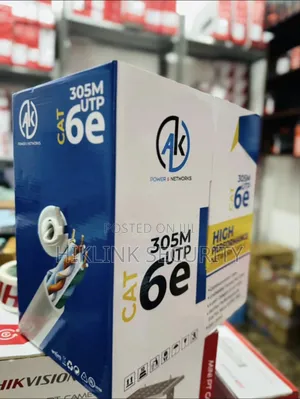 Ak Indoor Cat6 Cable 305 MTR