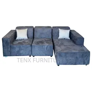 Sofa L-Shape (Dark Brown)