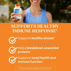 High Potency Serrapeptase, Sinus Health, 120,000 Spu Per Cap, 90 Vcaps