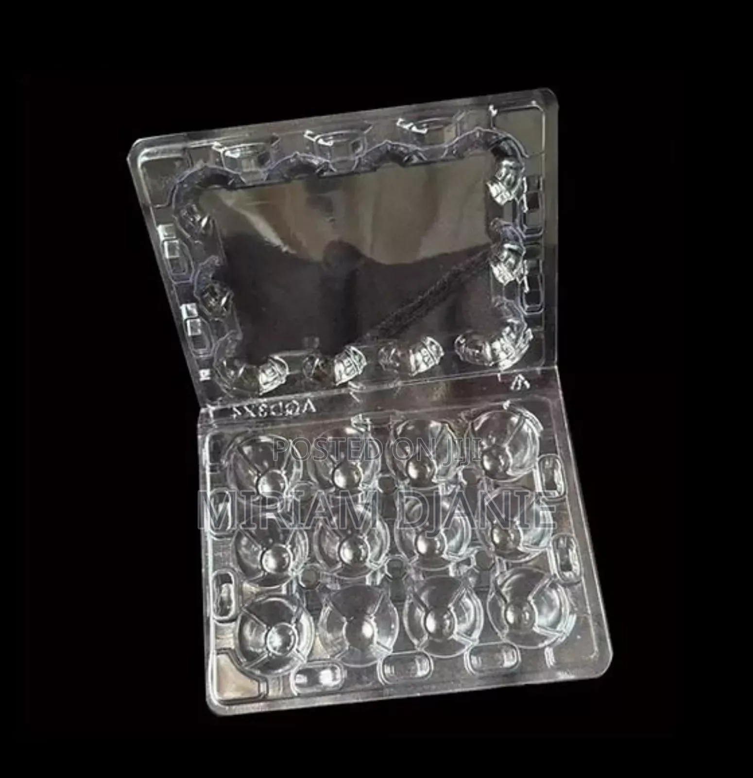 Transparent Quail Egg Crates