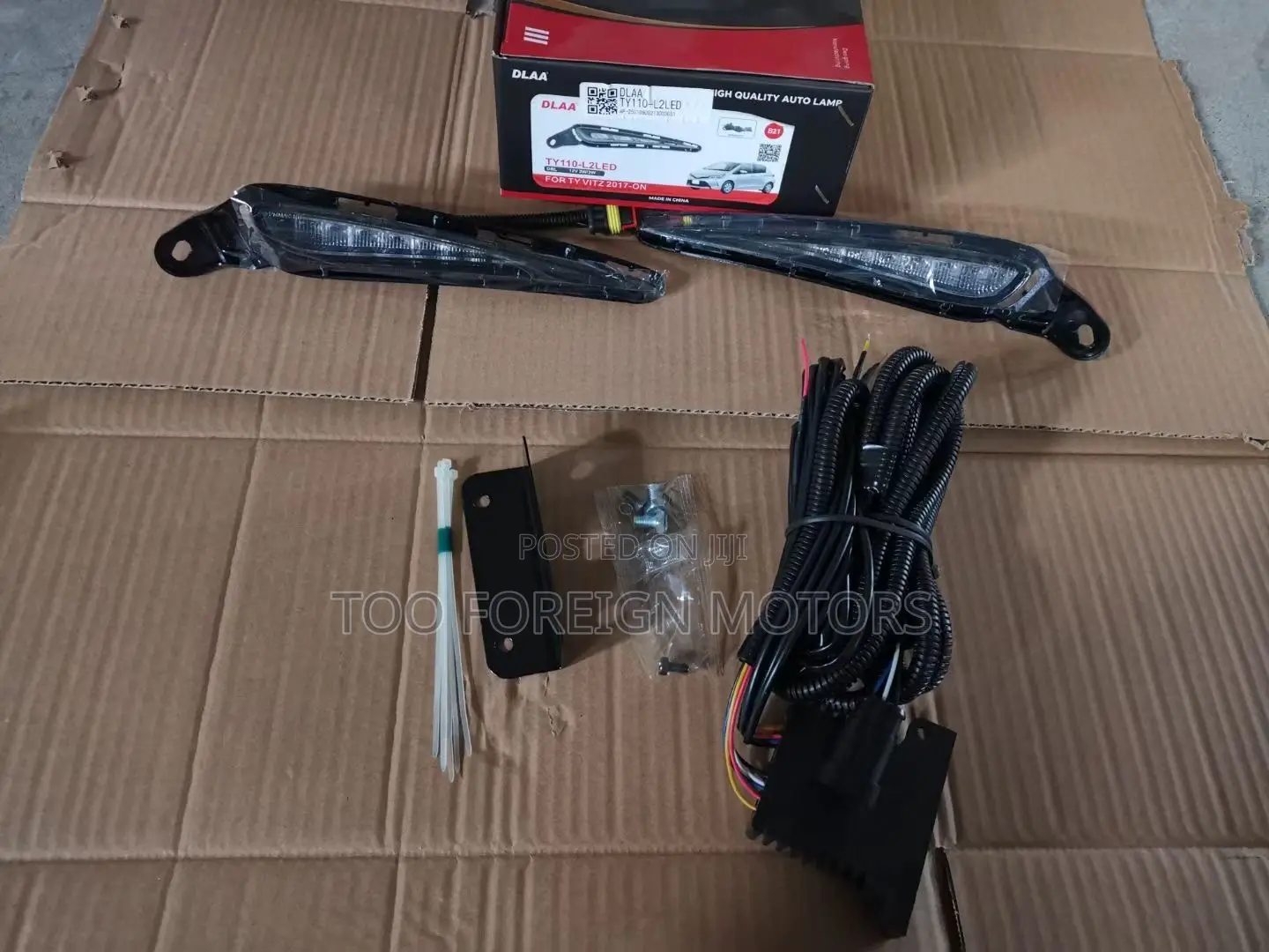 Toyota Vitz 2017 Daytime Running Light