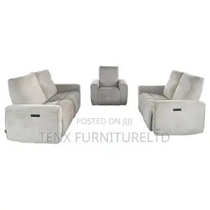 Recliner Sofa Set (Beige)