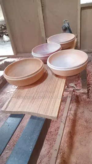 Wooden Plates and Bowls