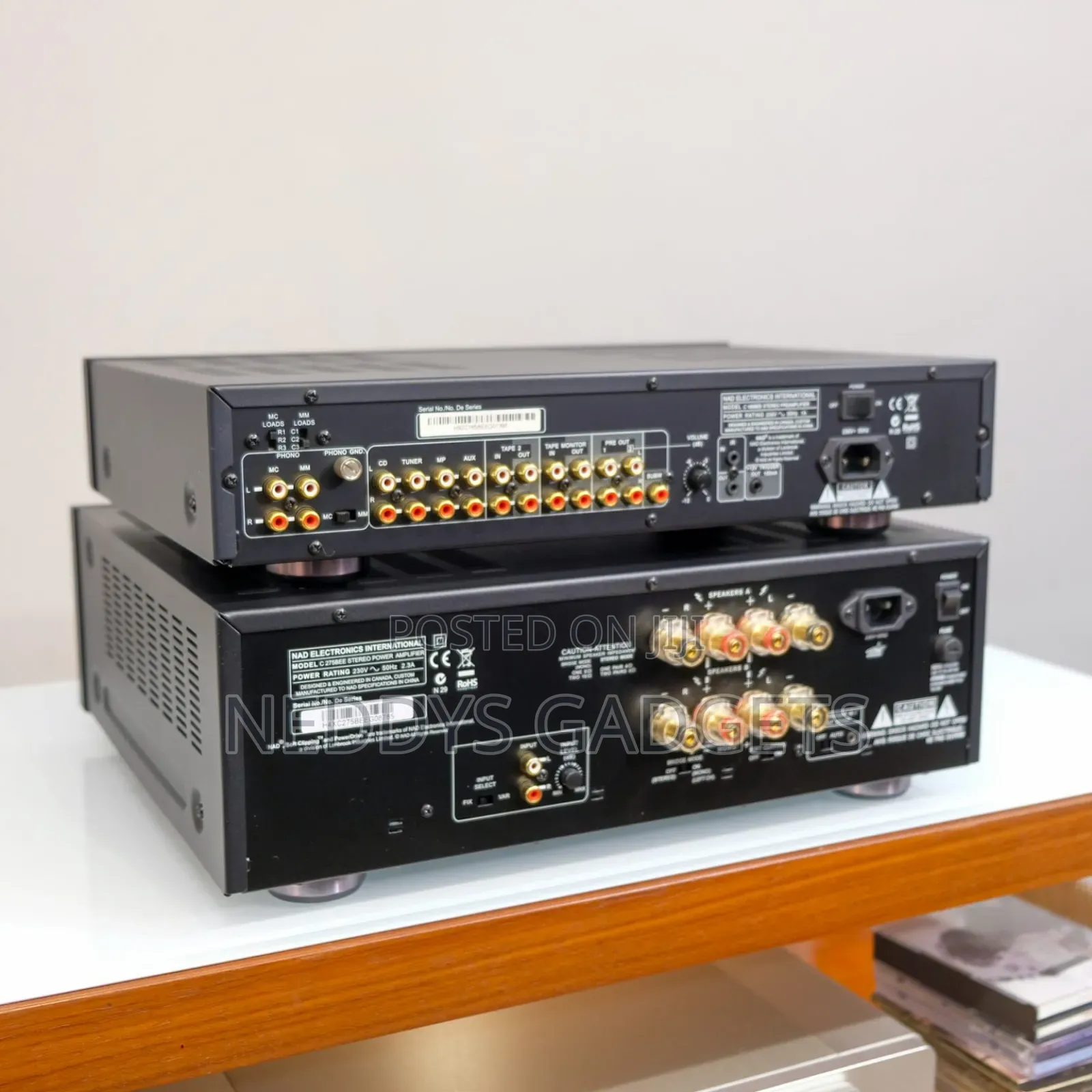 Nad C165bee + Nad C275bee Power Amp Preamp