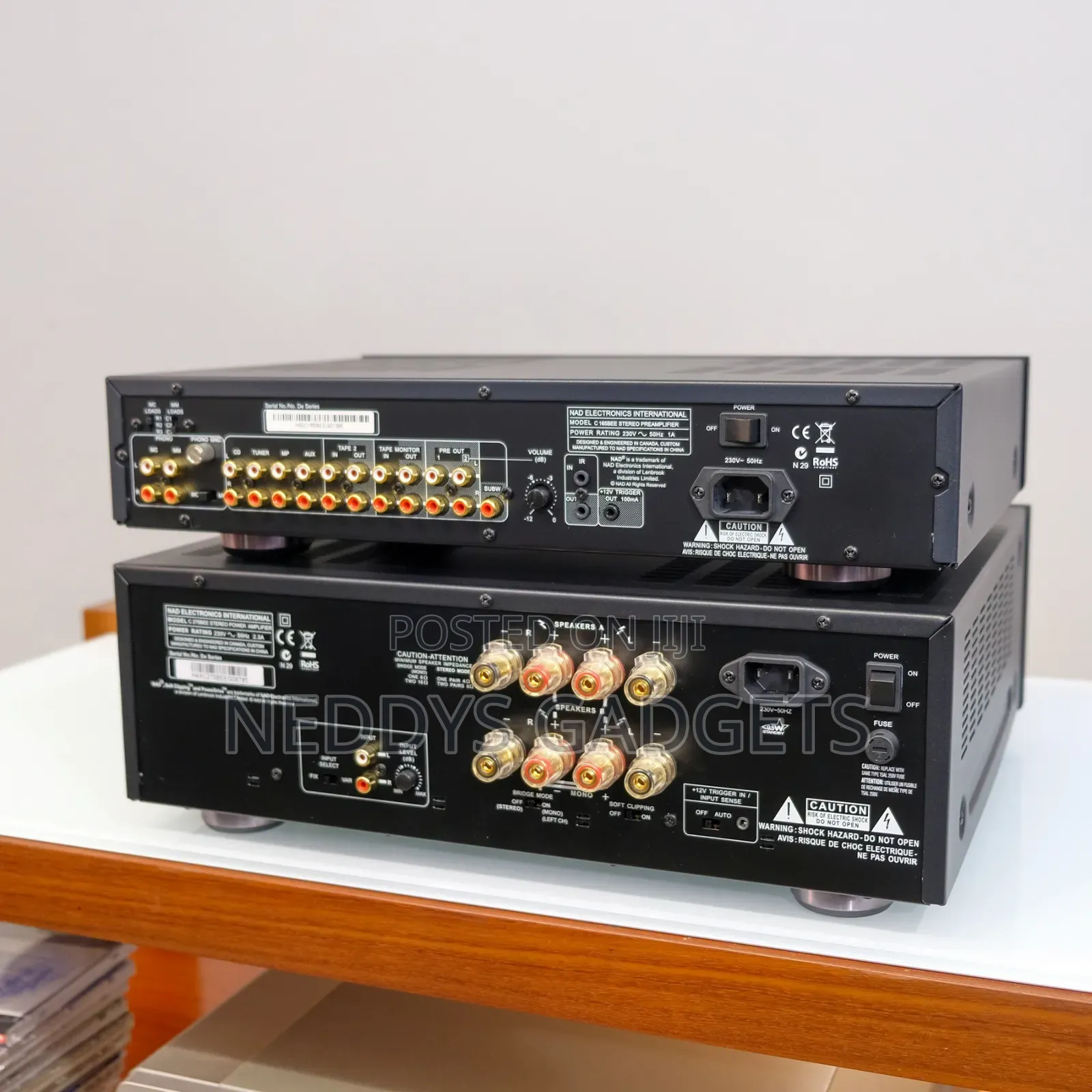 Nad C165bee + Nad C275bee Power Amp Preamp