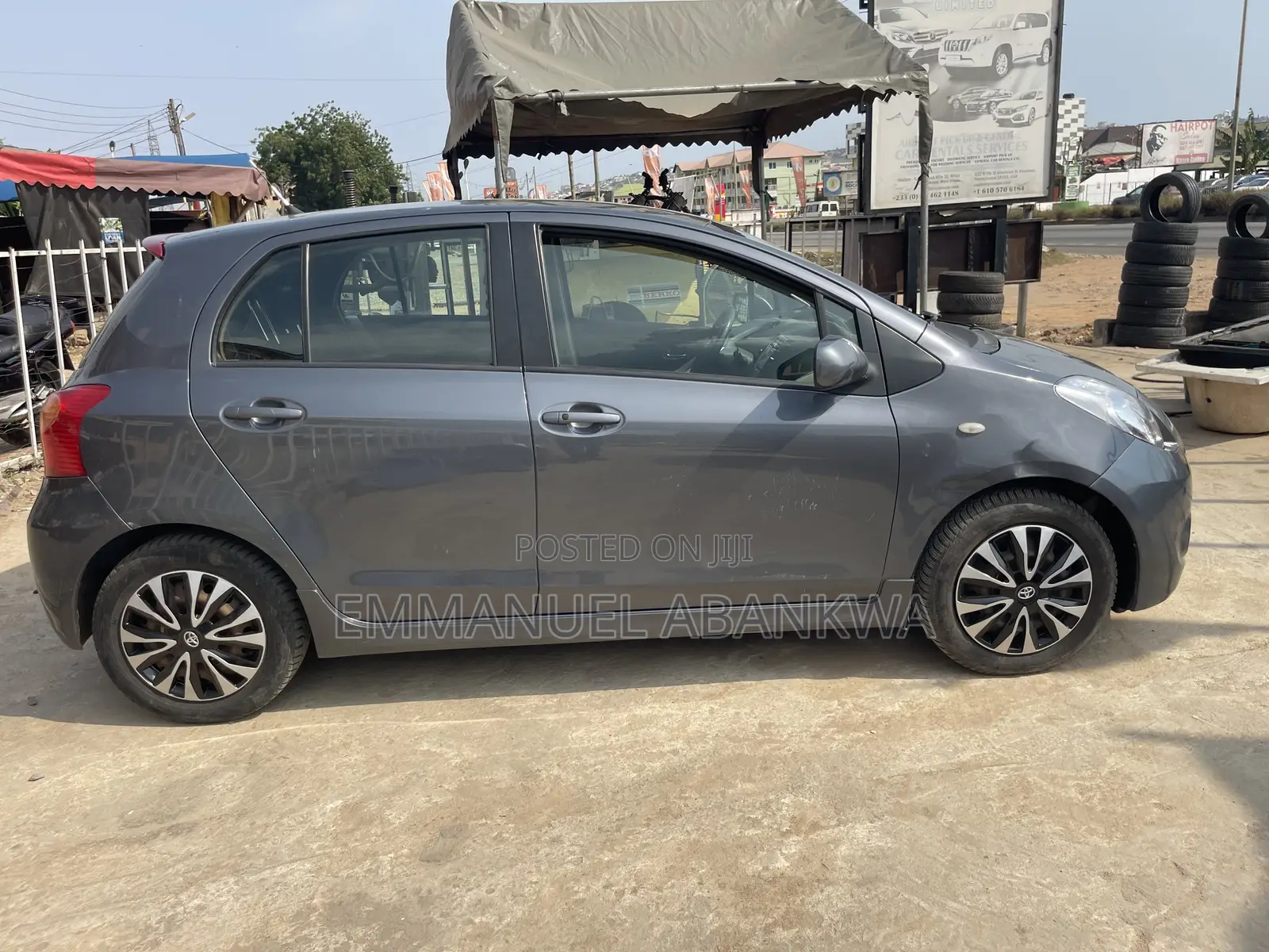 Toyota Yaris 2009 Gray