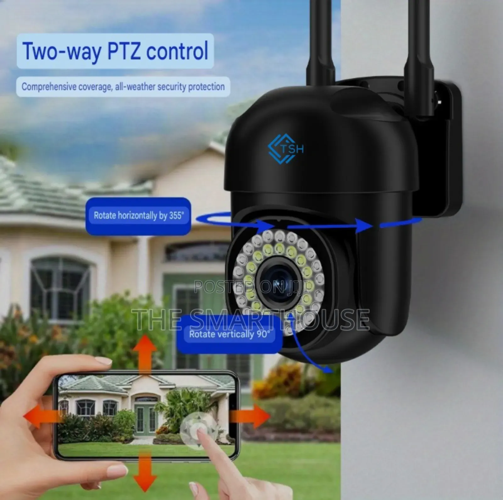 Smart Wireless 3mp PTZ Camera