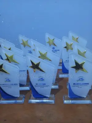 Crystal Award Plaque With Full Branding