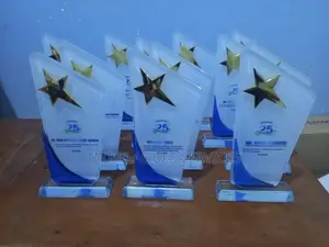 Crystal Award Plaque With Full Branding